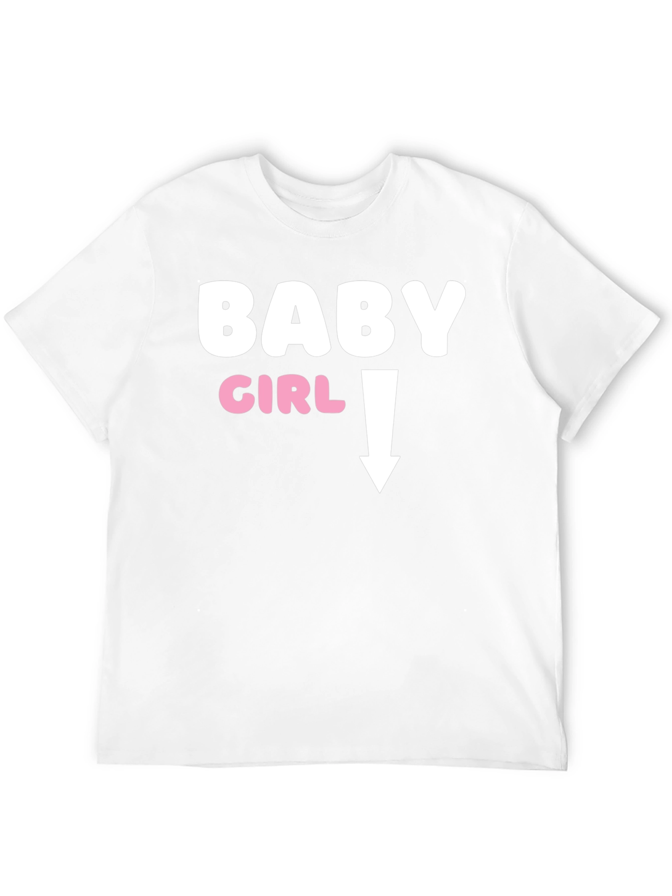 Camiseta Negra Humor Embarazo Baby Girl