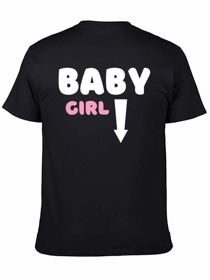 Camiseta Negra Humor Embarazo Baby Girl