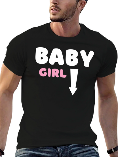 Camiseta Negra Humor Embarazo Baby Girl