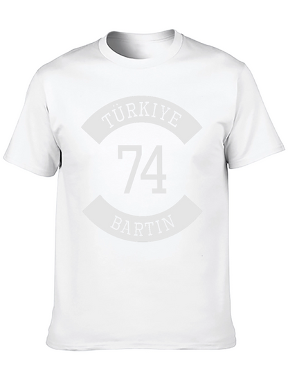 Camiseta Negra Türkiye Bartin 74