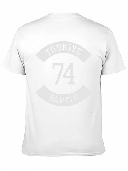 Camiseta Negra Türkiye Bartin 74