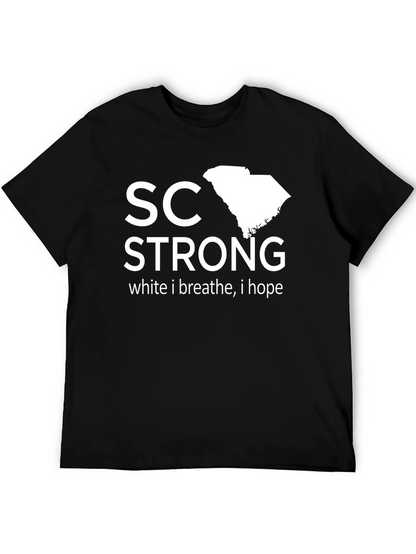 Camiseta Negra SC Strong Solidaridad Carolina del Sur