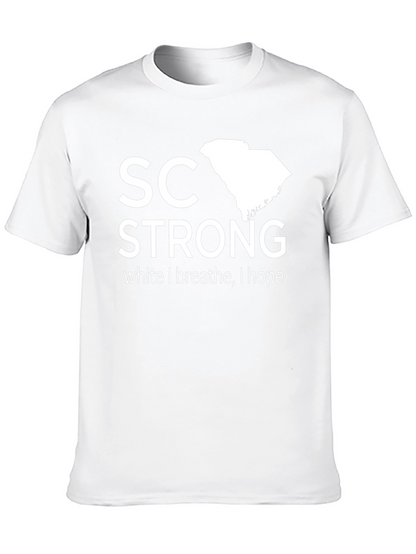 Camiseta Negra SC Strong Solidaridad Carolina del Sur