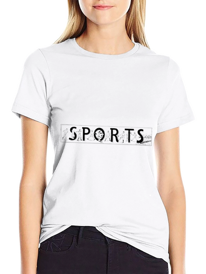 Camiseta Negra Hombre Sports