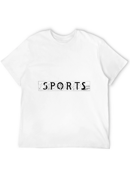 Camiseta Negra Hombre Sports
