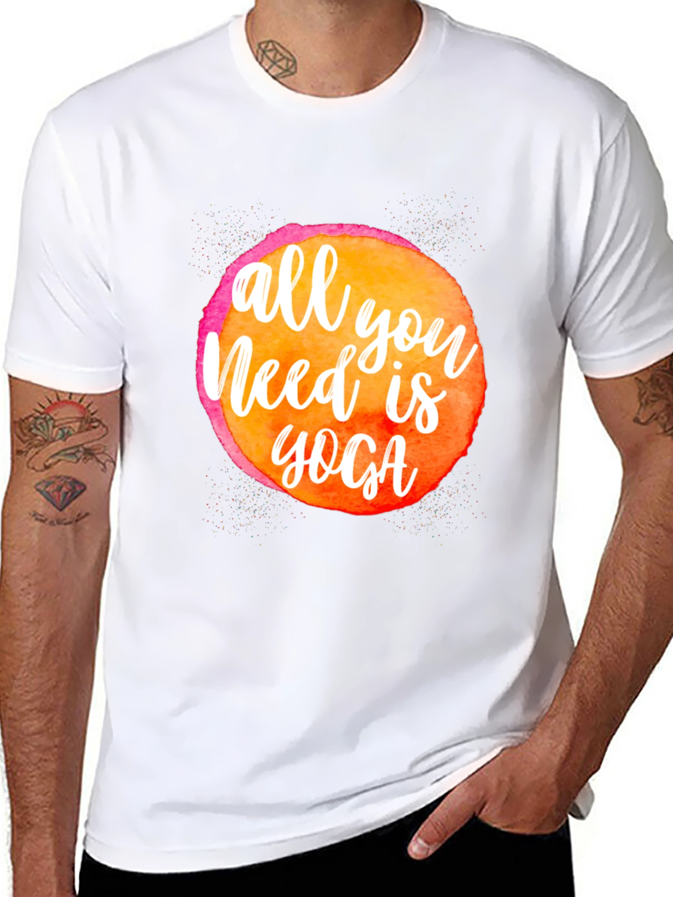 Camiseta Negra Yoga - Todo lo que necesitas