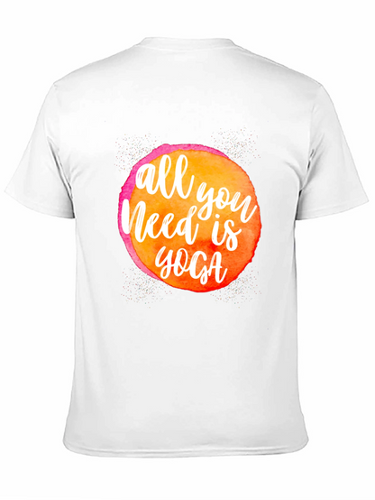 Camiseta Negra Yoga - Todo lo que necesitas