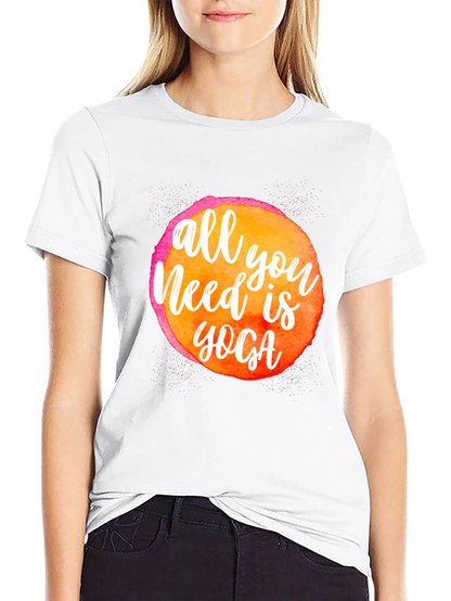 Camiseta Negra Yoga - Todo lo que necesitas