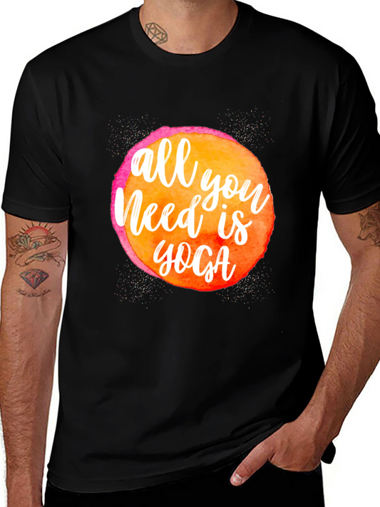 Camiseta Negra Yoga - Todo lo que necesitas