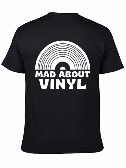 Camiseta Negra Mad About Vinyl