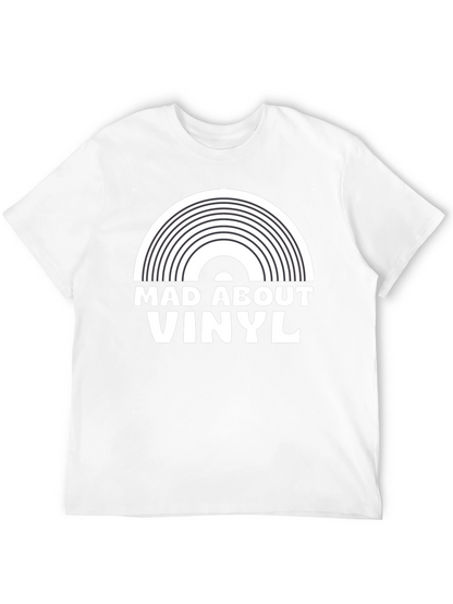 Camiseta Negra Mad About Vinyl