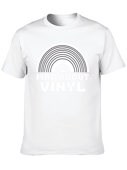 Camiseta Negra Mad About Vinyl