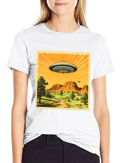 Camiseta OVNI Retro - Diseño Único