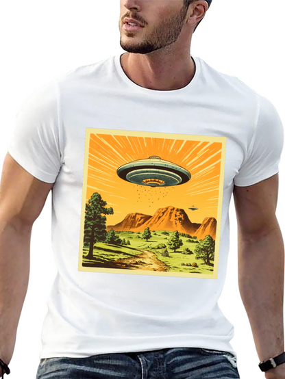 Camiseta OVNI Retro - Diseño Único