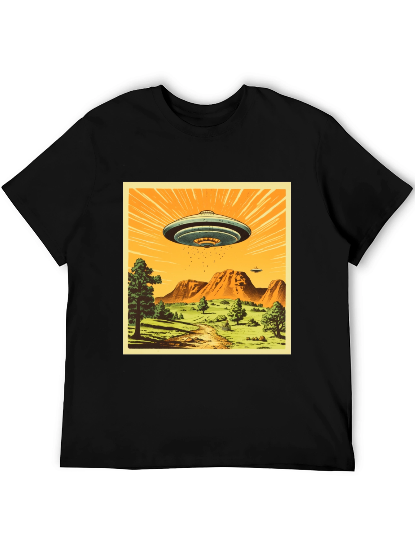 Camiseta OVNI Retro - Diseño Único