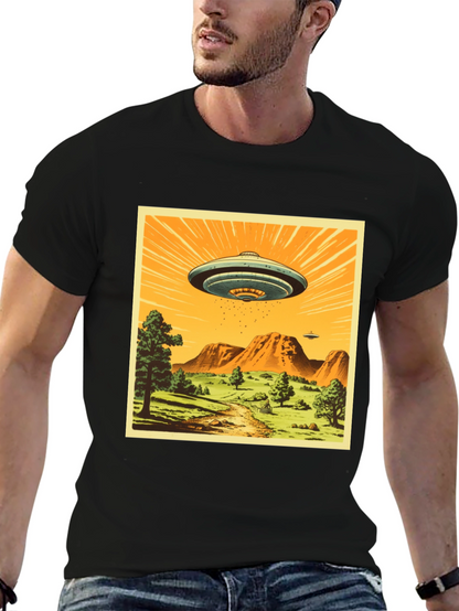 Camiseta OVNI Retro - Diseño Único
