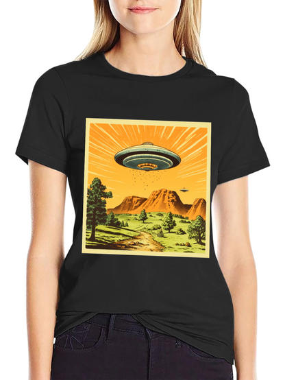 Camiseta OVNI Retro - Diseño Único