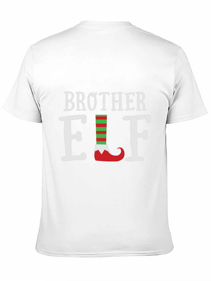 Camiseta Negra Brother Elf Navideña