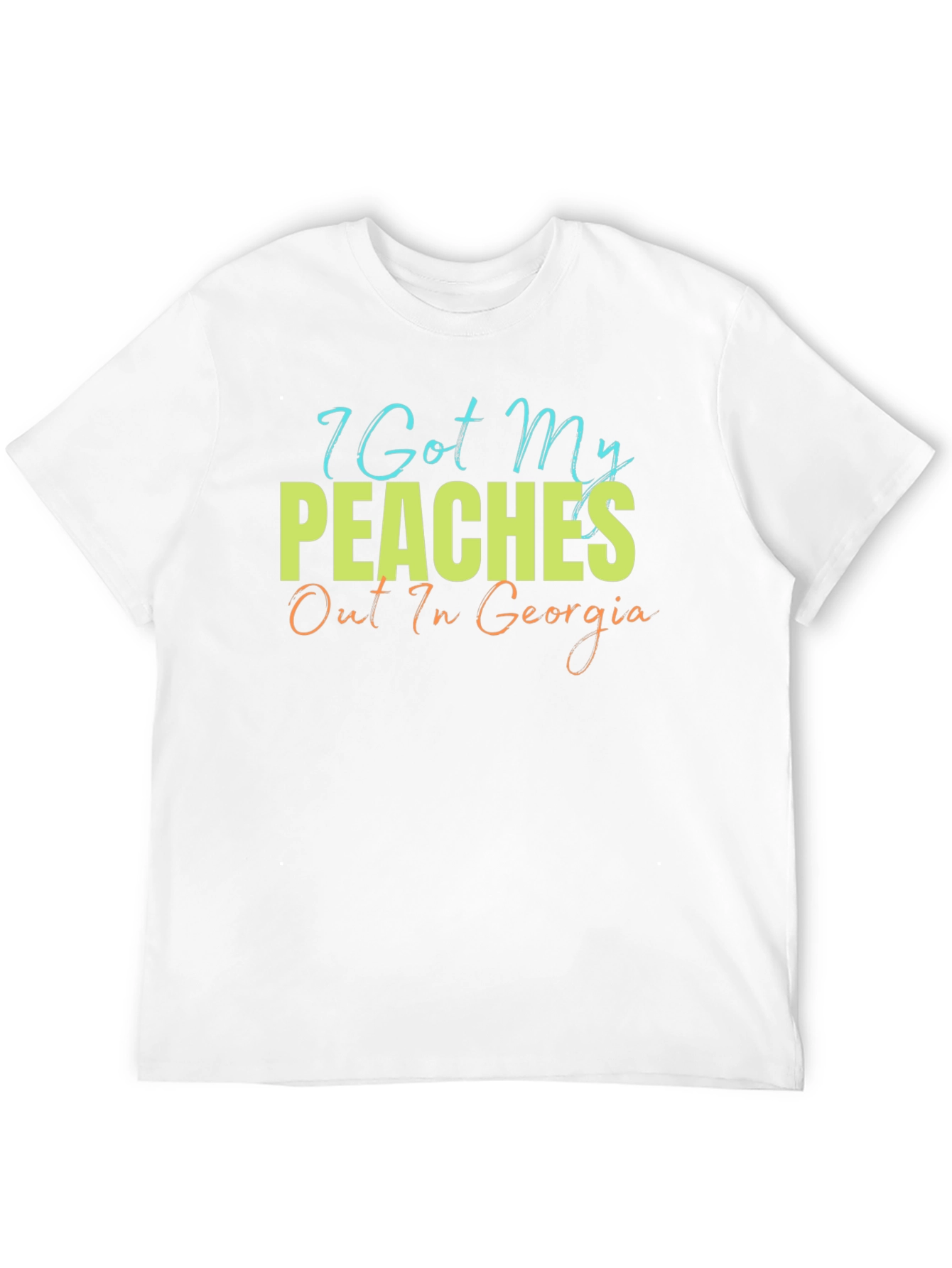 Camiseta Hombre Peaches Out In Georgia