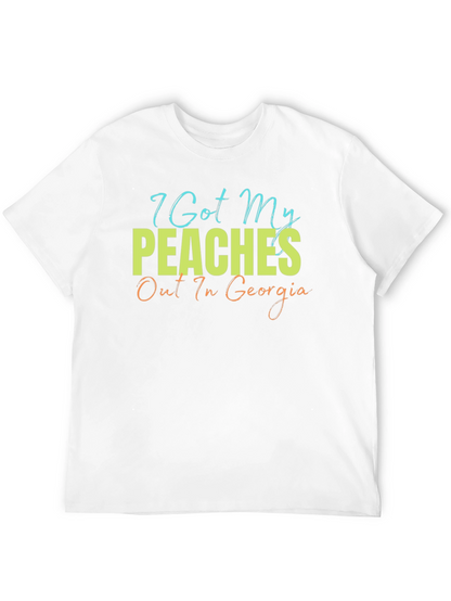 Camiseta Hombre Peaches Out In Georgia