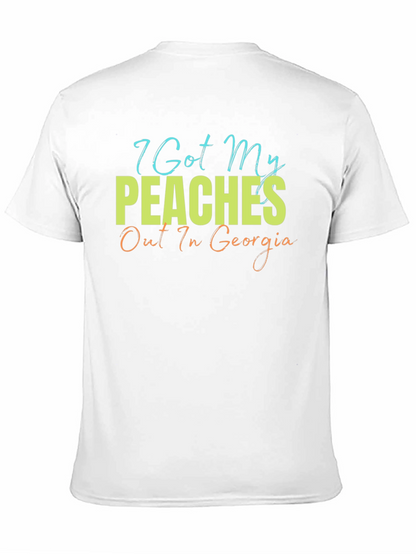 Camiseta Hombre Peaches Out In Georgia