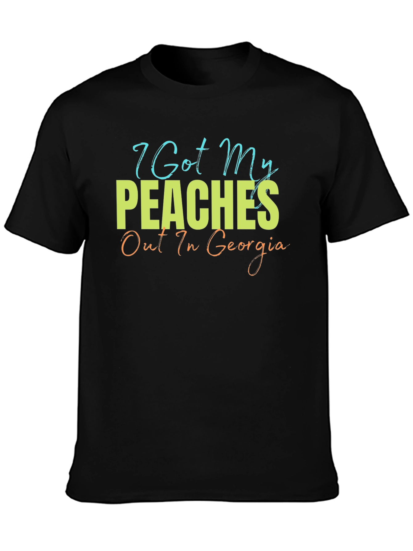 Camiseta Hombre Peaches Out In Georgia
