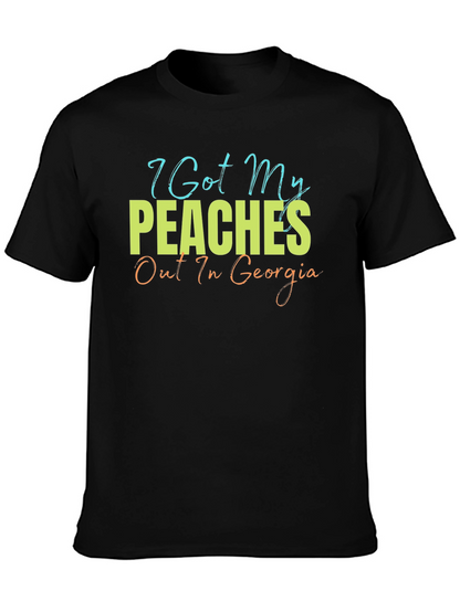 Camiseta Hombre Peaches Out In Georgia