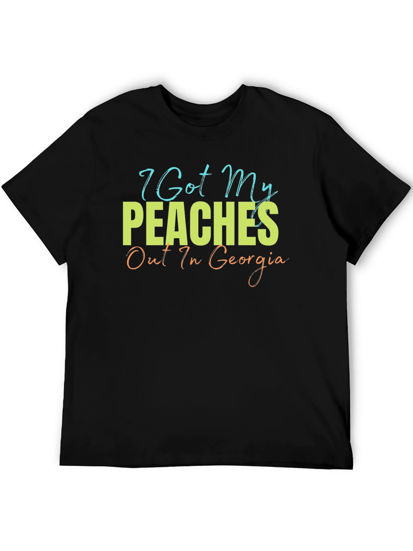 Camiseta Hombre Peaches Out In Georgia