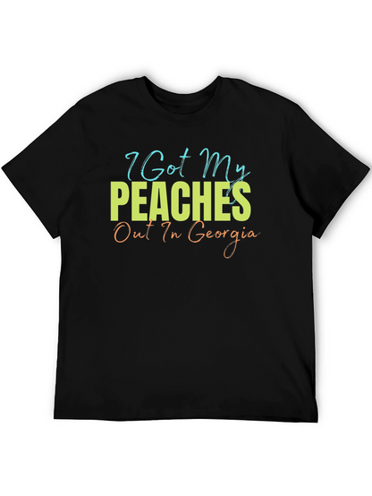 Camiseta Hombre Peaches Out In Georgia