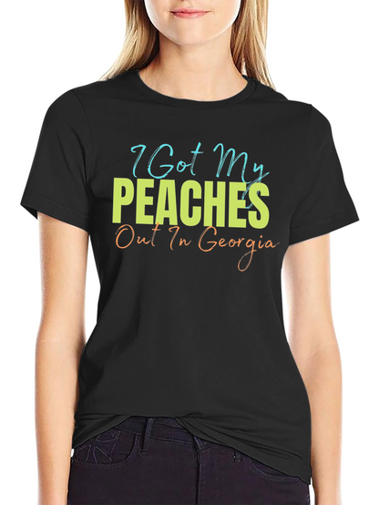 Camiseta Hombre Peaches Out In Georgia