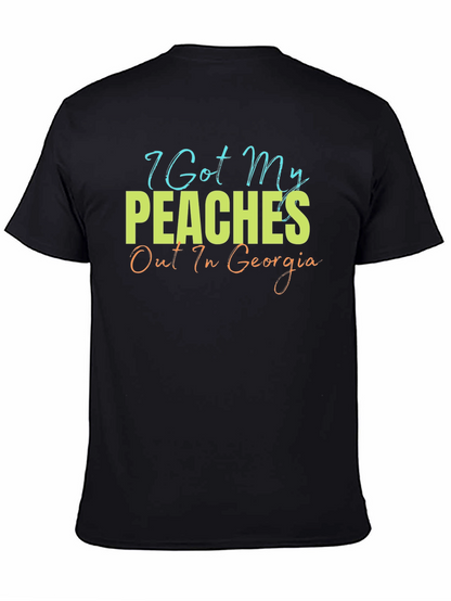 Camiseta Hombre Peaches Out In Georgia