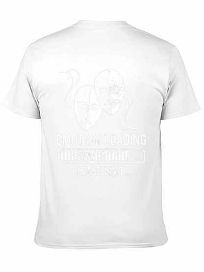 Camiseta Negra Humor Emotion Loading