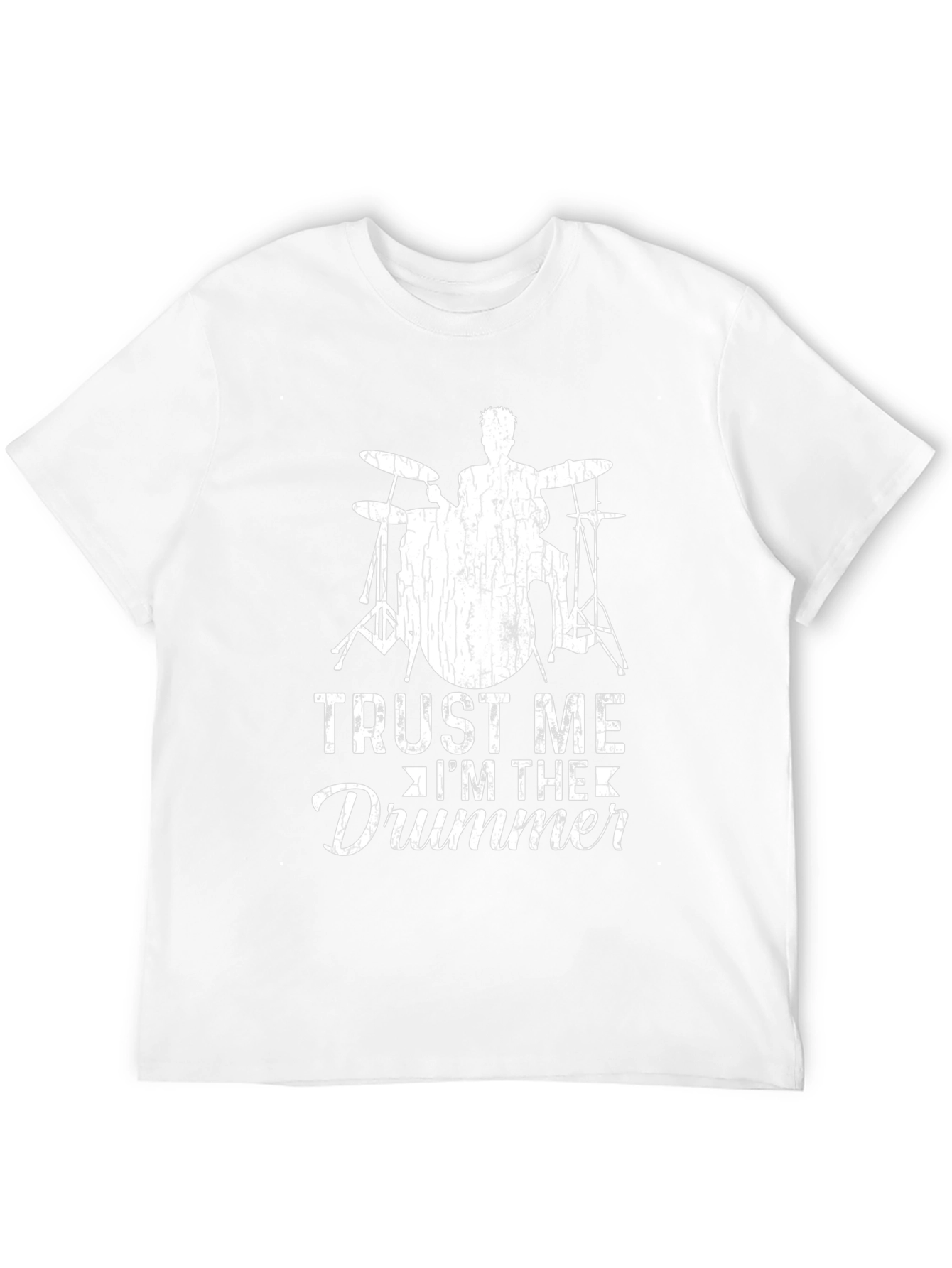 Camiseta Negra Trust Me Im The Drummer