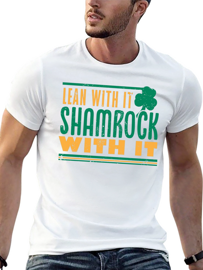 Camiseta Lean With It Shamrock With It