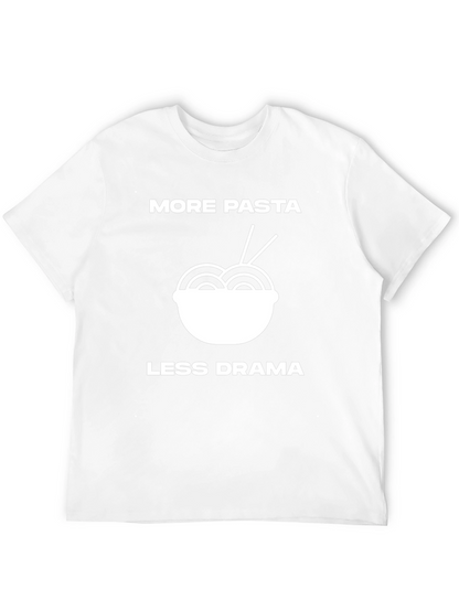 Camiseta Negra: Más Pasta Menos Drama