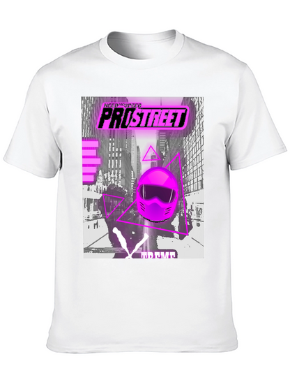 Camiseta Negra Pro Street Racing Retro