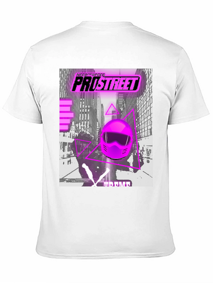 Camiseta Negra Pro Street Racing Retro