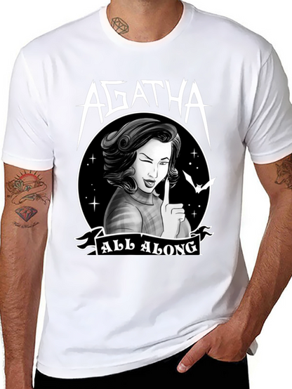 Camiseta Agatha All Along - Diseño Único
