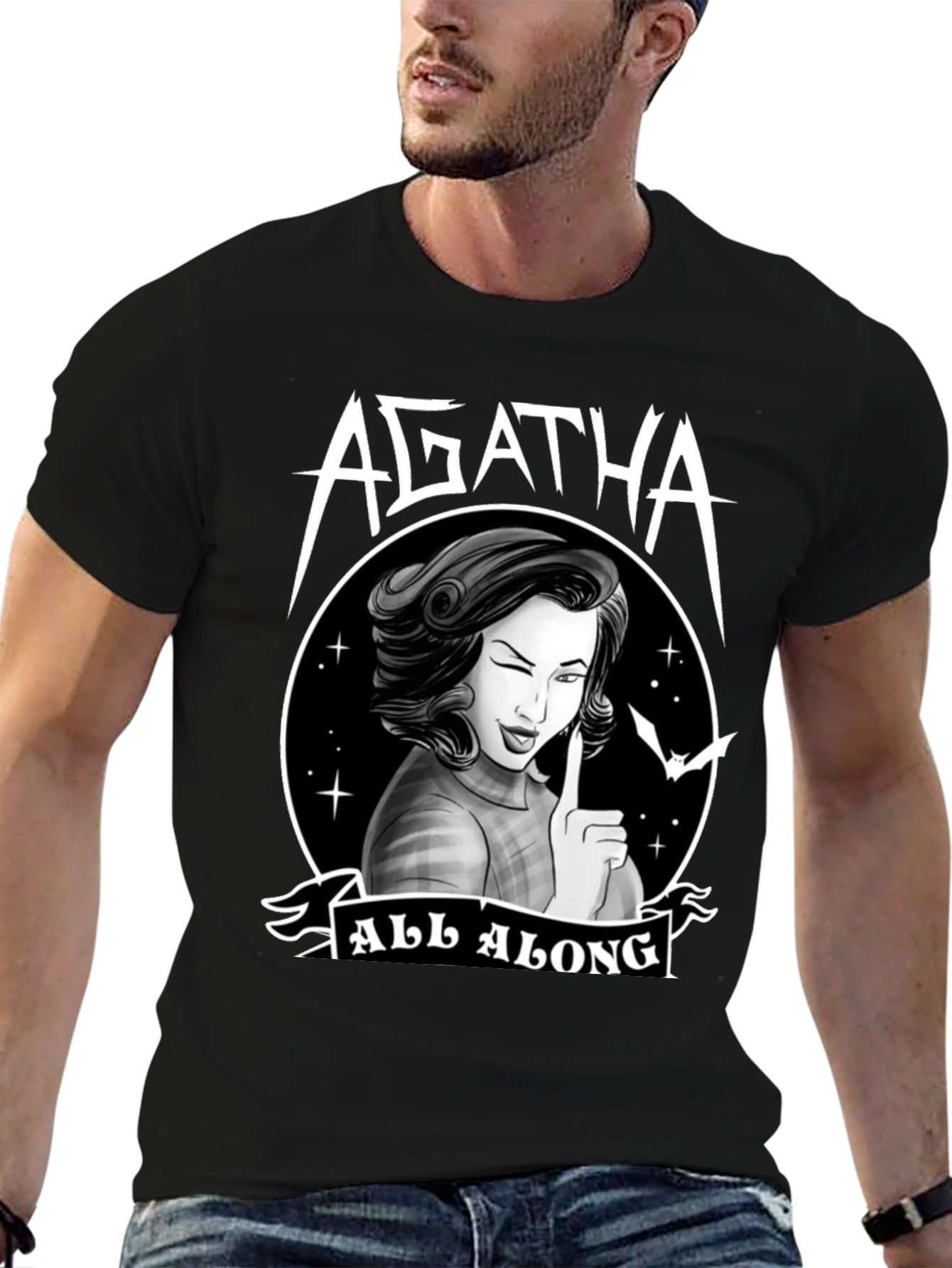 Camiseta Agatha All Along - Diseño Único
