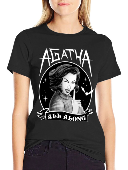 Camiseta Agatha All Along - Diseño Único