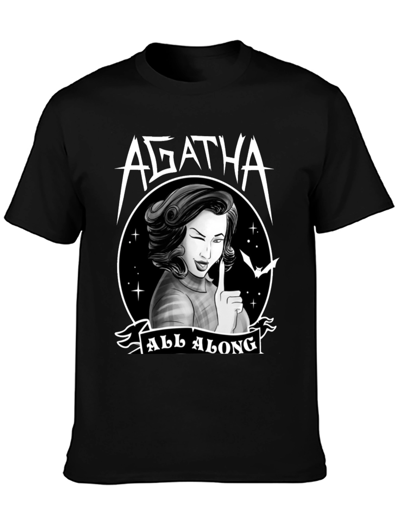 Camiseta Agatha All Along - Diseño Único