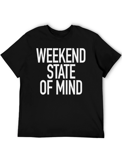 Camiseta Negra Weekend State Of Mind