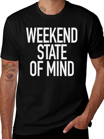 Camiseta Negra Weekend State Of Mind