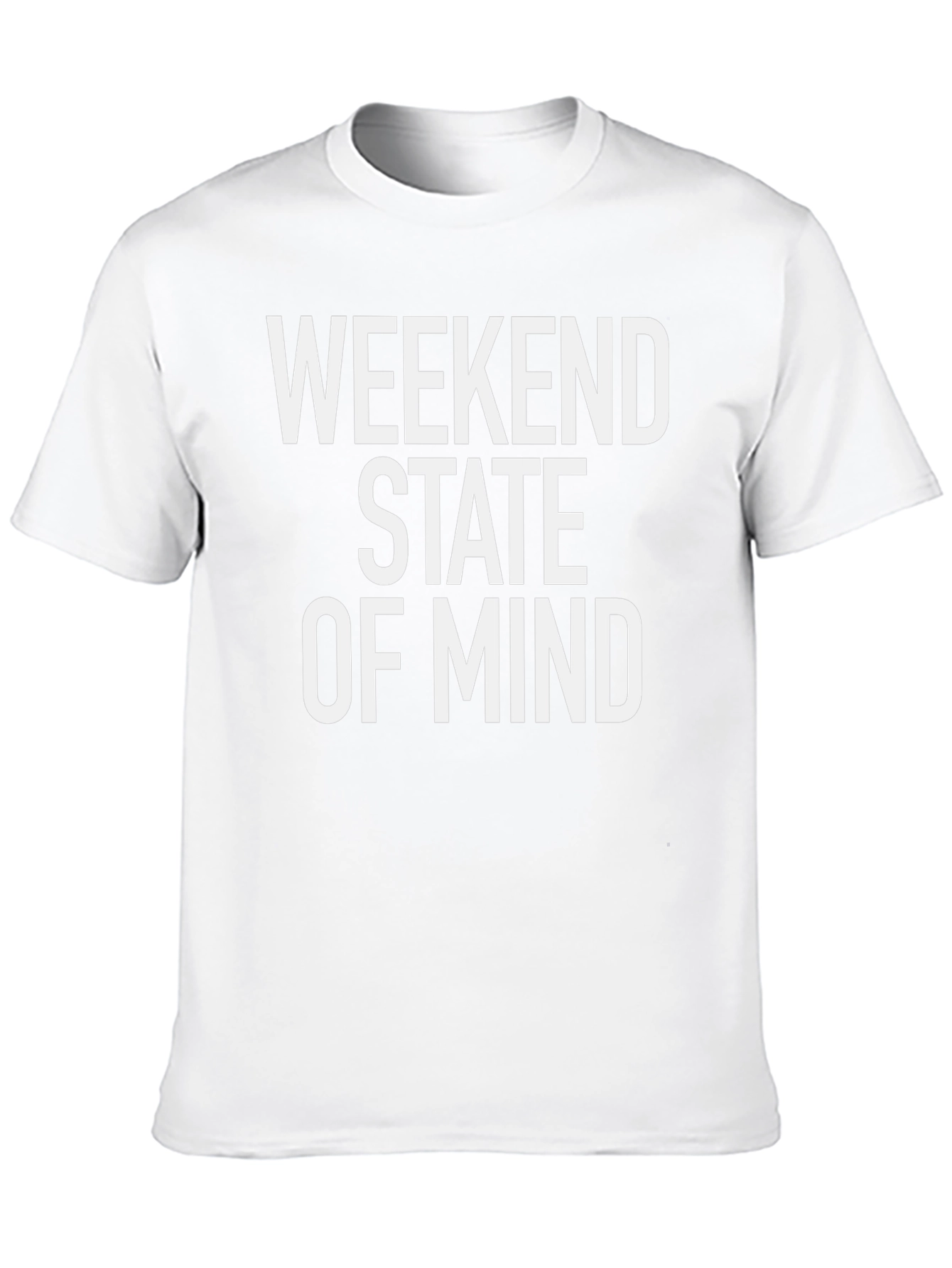 Camiseta Negra Weekend State Of Mind