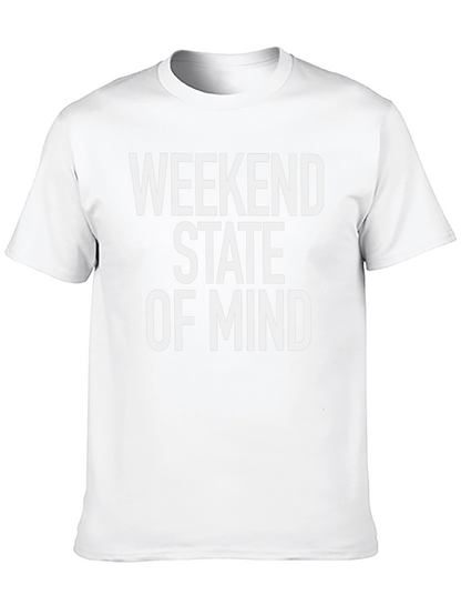 Camiseta Negra Weekend State Of Mind