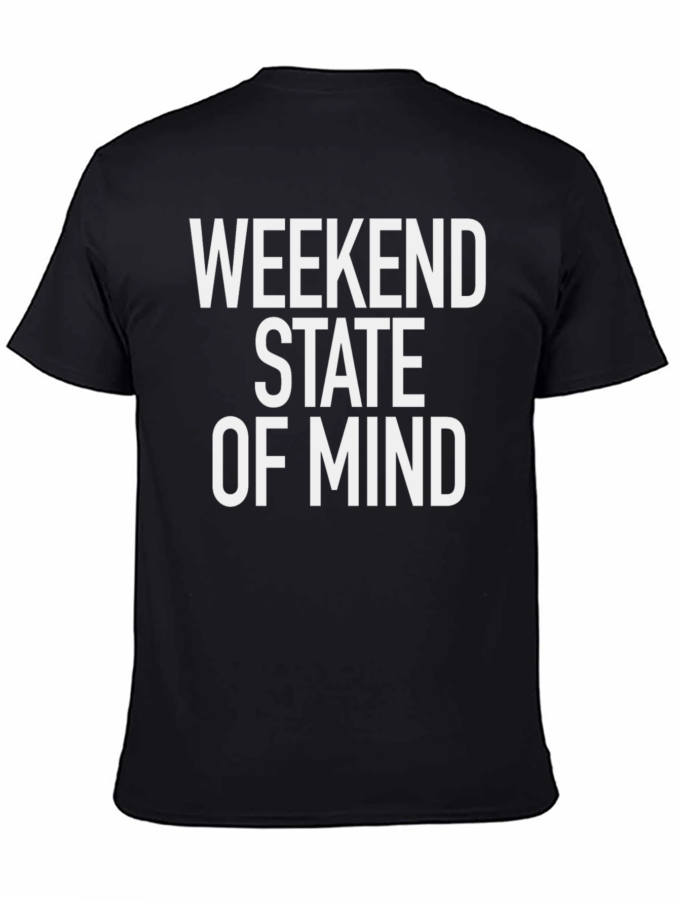 Camiseta Negra Weekend State Of Mind