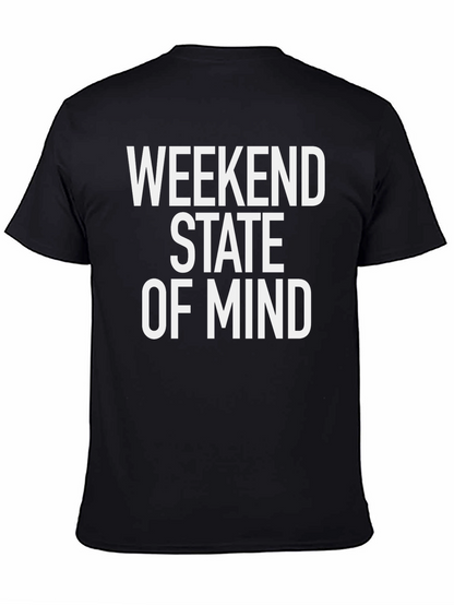 Camiseta Negra Weekend State Of Mind