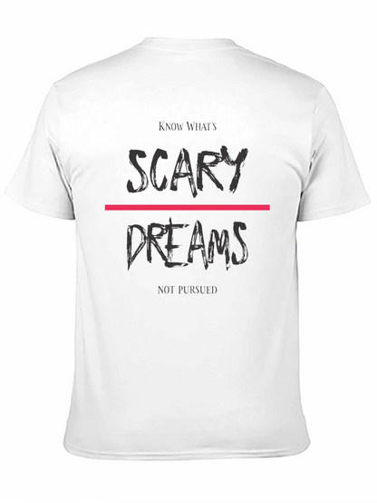Camiseta Negra Sueños para Inspiración Diaria