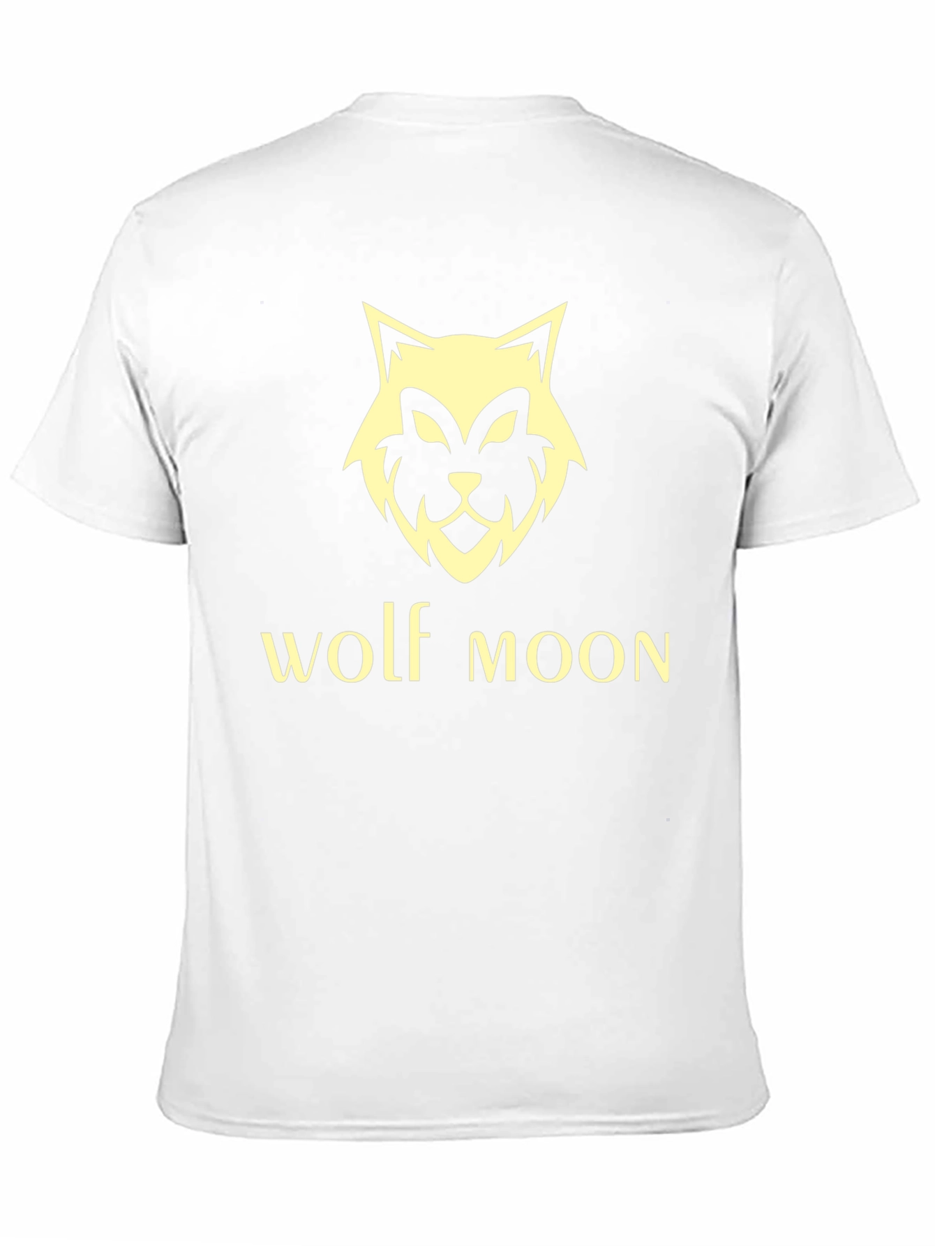 Camiseta Negra Wolf Moon