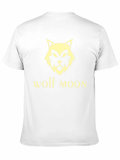 Camiseta Negra Wolf Moon